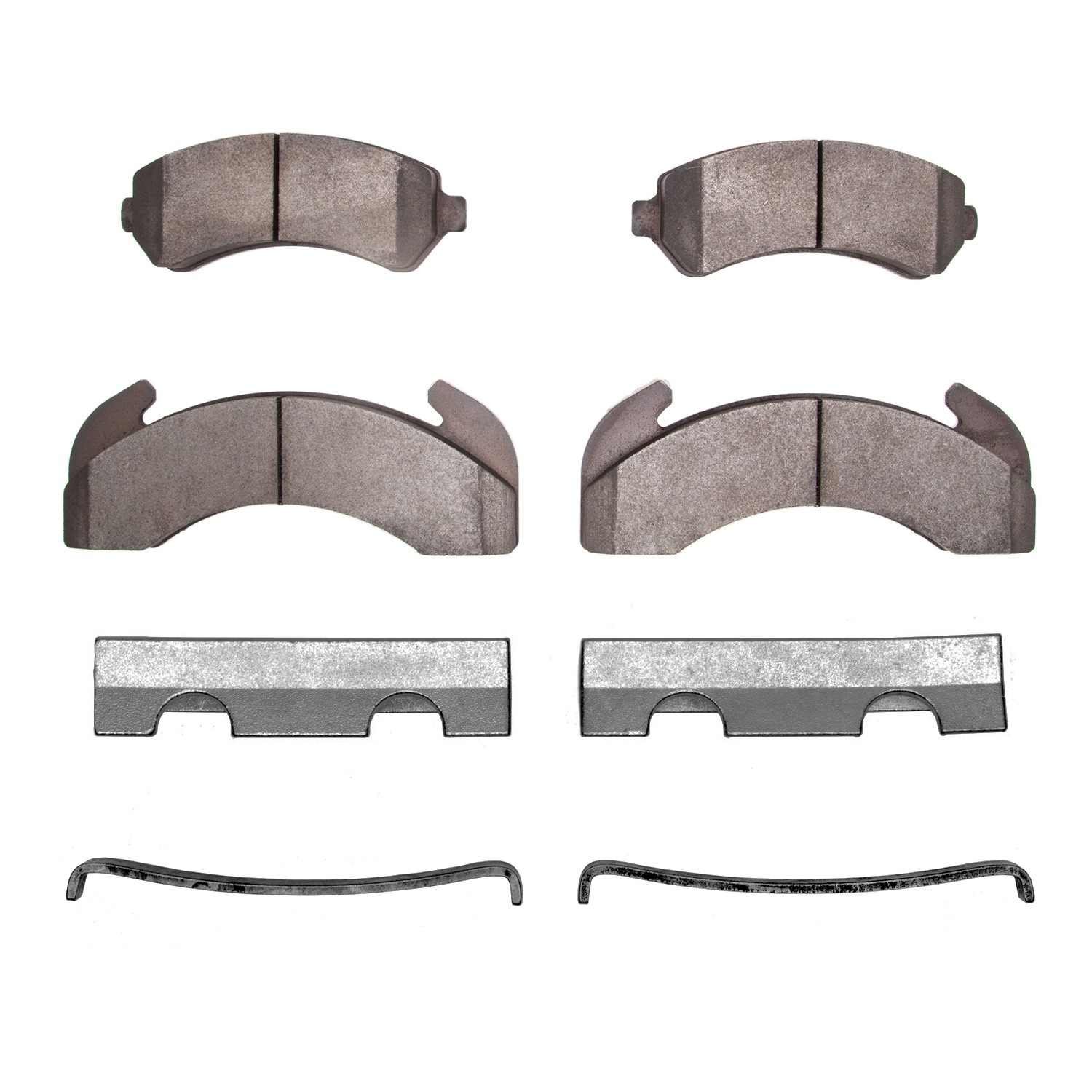 DF_2311022501_Fro.jpg R1 Concepts 83-12 Sterling Acterra (Hydro Brakes) Rear Semi Met Brake Pads and Hardware Kit - Image 1