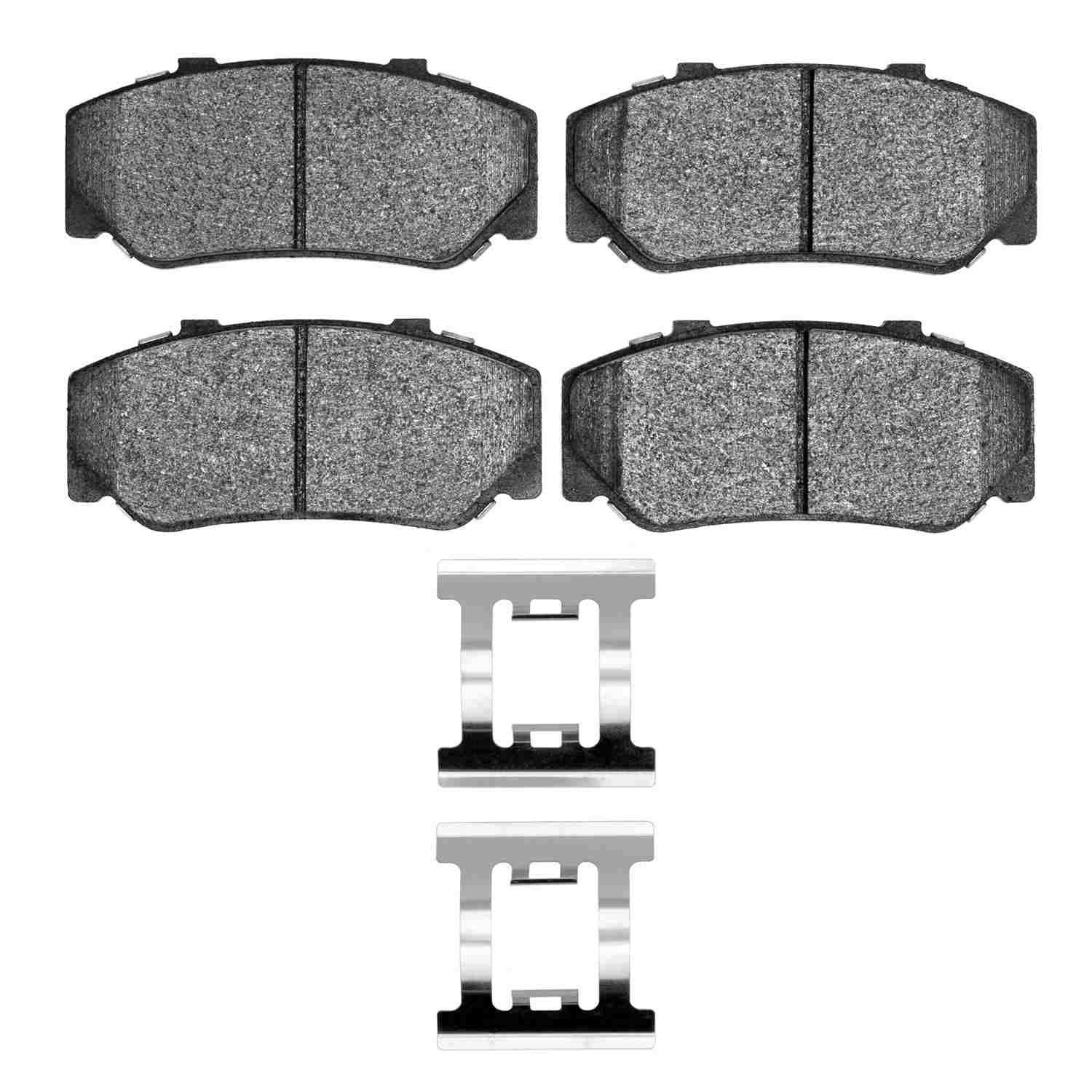 DF_2311027001_Fro.jpg R1 Concepts 82-87 Volvo 780 Front Semi Met Pads & Hardware Kit - Image 1