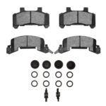 R1 Concepts 82-89 Buick Skyhawk Front Semi Met Pads & Hardware Kit