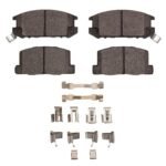 R1 Concepts 85-89 Toyota MR2 Rear Semi Met Pads & Hardware Kit