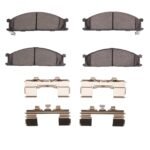 R1 Concepts 85-15 Nissan 720 DATSUN Front Semi Met Pads & Hardware Kit