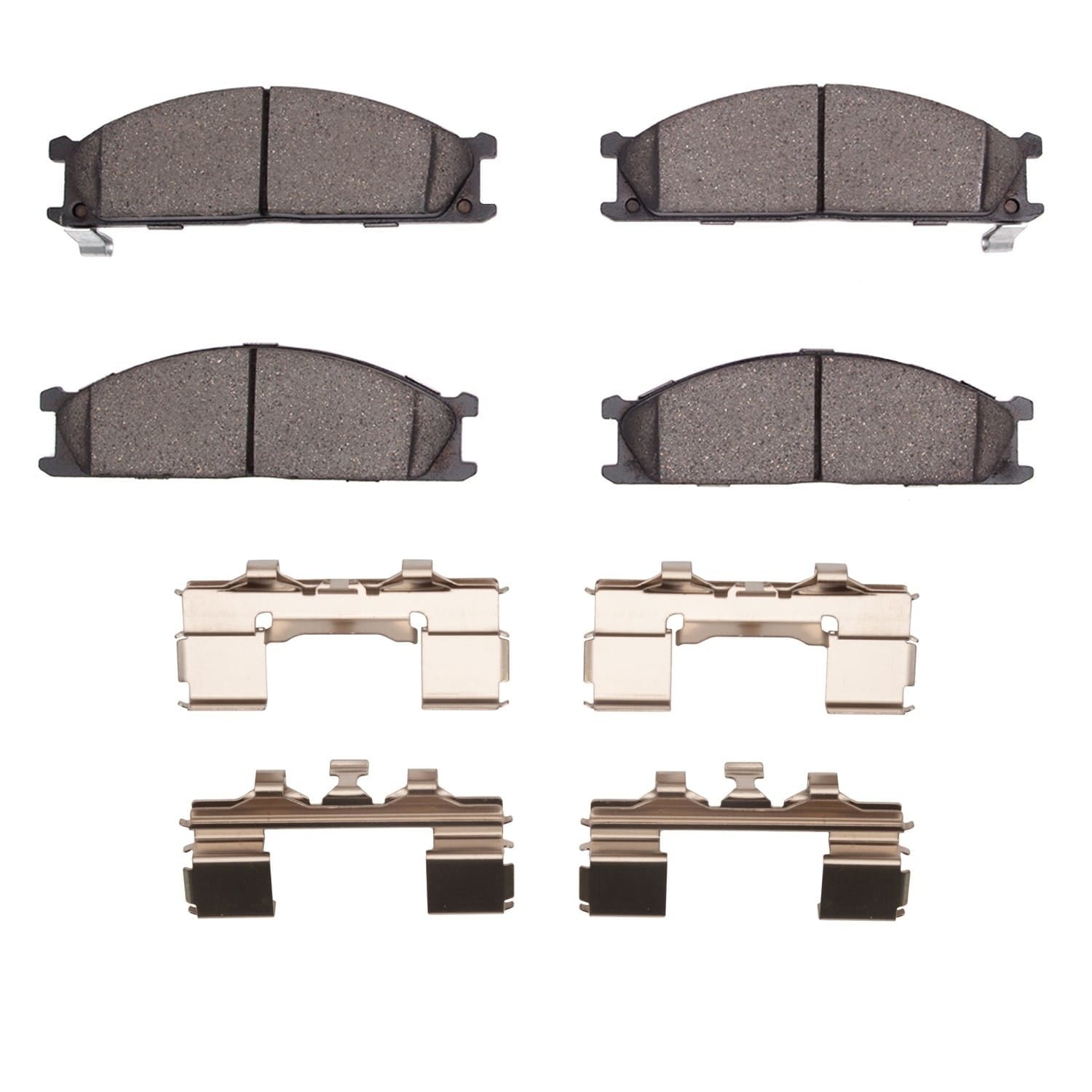 DF_2311033301_Fro.jpg R1 Concepts 85-15 Nissan 720 DATSUN Front Semi Met Pads & Hardware Kit - Image 1