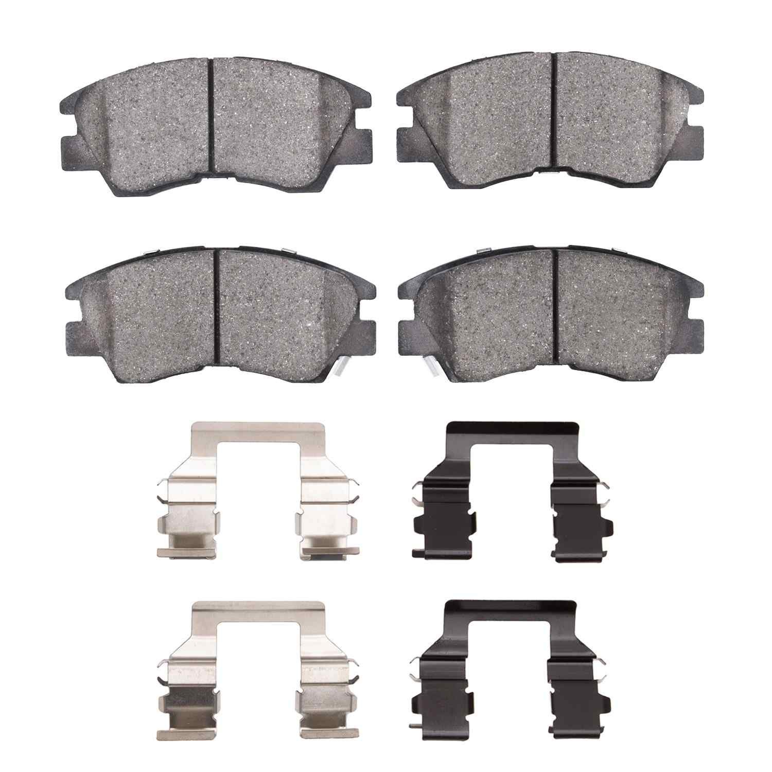 DF_2311034901_Fro.jpg R1 Concepts 86-08 Dodge Ram 50 Front Semi Met Pads & Hardware Kit - Image 1