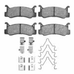 R1 Concepts 87-95 Mazda MX-3 Rear Semi Met Pads & Hardware Kit
