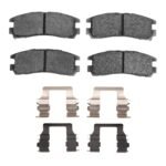 R1 Concepts 88-99 Dodge Stealth Rear Semi Met Pads & Hardware Kit