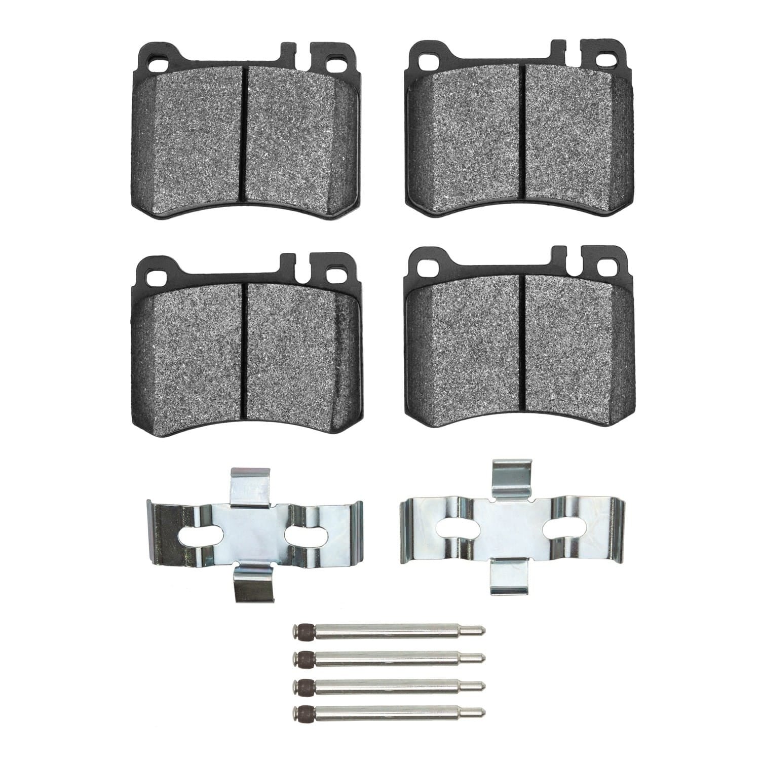 DF_2311042401_Fro.jpg R1 Concepts 86-89 Mercedes-Benz 560SL Front Semi Met Pads & Hardware Kit - Image 1