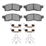 R1 Concepts 91-91 Toyota MR2 Front Semi Met Pads & Hardware Kit