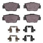 R1 Concepts 97-05 Acura NSX Rear Semi Met Pads & Hardware Kit