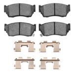 R1 Concepts 91-17 Nissan Sentra Front Semi Met Pads & Hardware Kit