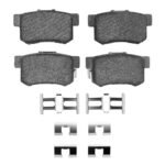 R1 Concepts 91-12 Acura TL Rear Semi Met Pads & Hardware Kit