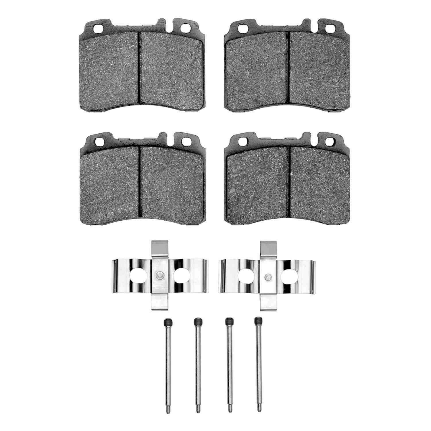 DF_2311056111_Fro.jpg R1 Concepts 90-95 Mercedes-Benz 300TE Front Semi Met Pads & Hardware Kit - Image 1