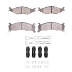 R1 Concepts 95-97 Kia Sportage (USA/Canada) Front Semi Met Pads & Hardware Kit