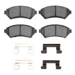 R1 Concepts 97-05 Buick Park Avenue Front Semi Met Pads & Hardware Kit
