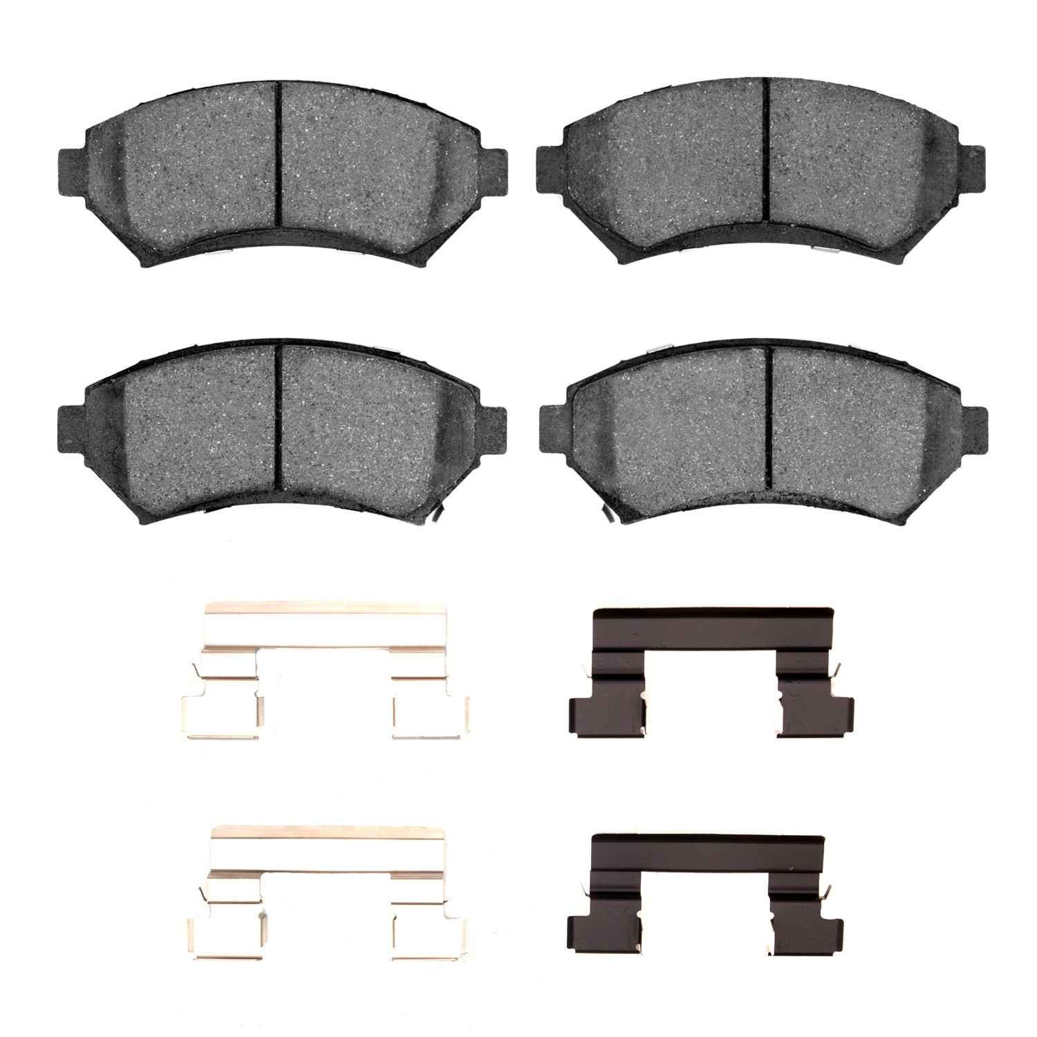 DF_2311069901_Fro.jpg R1 Concepts 97-05 Buick Park Avenue Front Semi Met Pads & Hardware Kit - Image 1