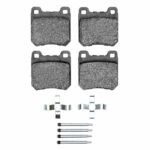 R1 Concepts 97-01 Cadillac CATERA Rear Semi Met Pads & Hardware Kit
