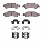 R1 Concepts 97-05 Chevrolet Blazer Rear Semi Met Pads & Hardware Kit
