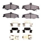 R1 Concepts 98-02 Chevrolet Camaro Rear Semi Met Pads & Hardware Kit