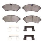 R1 Concepts 98-03 Cadillac Seville Front Semi Met Pads & Hardware Kit