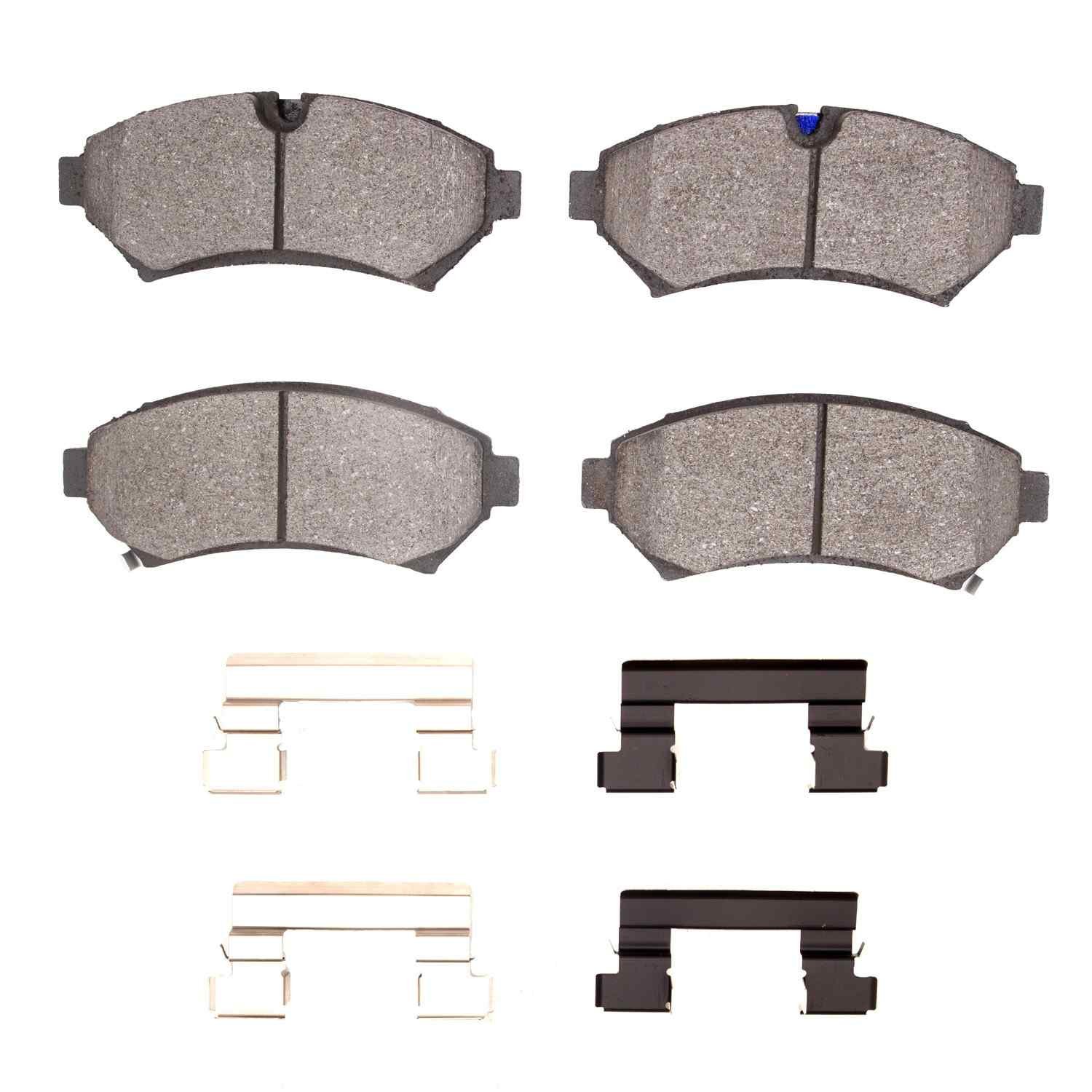 DF_2311075301_Fro.jpg R1 Concepts 98-03 Cadillac Seville Front Semi Met Pads & Hardware Kit - Image 1