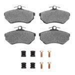 R1 Concepts 80-96 Audi 90 Front Semi Met Pads & Hardware Kit