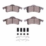 R1 Concepts 99-04 Jeep Grand Cherokee Rear Semi Met Pads & Hardware Kit