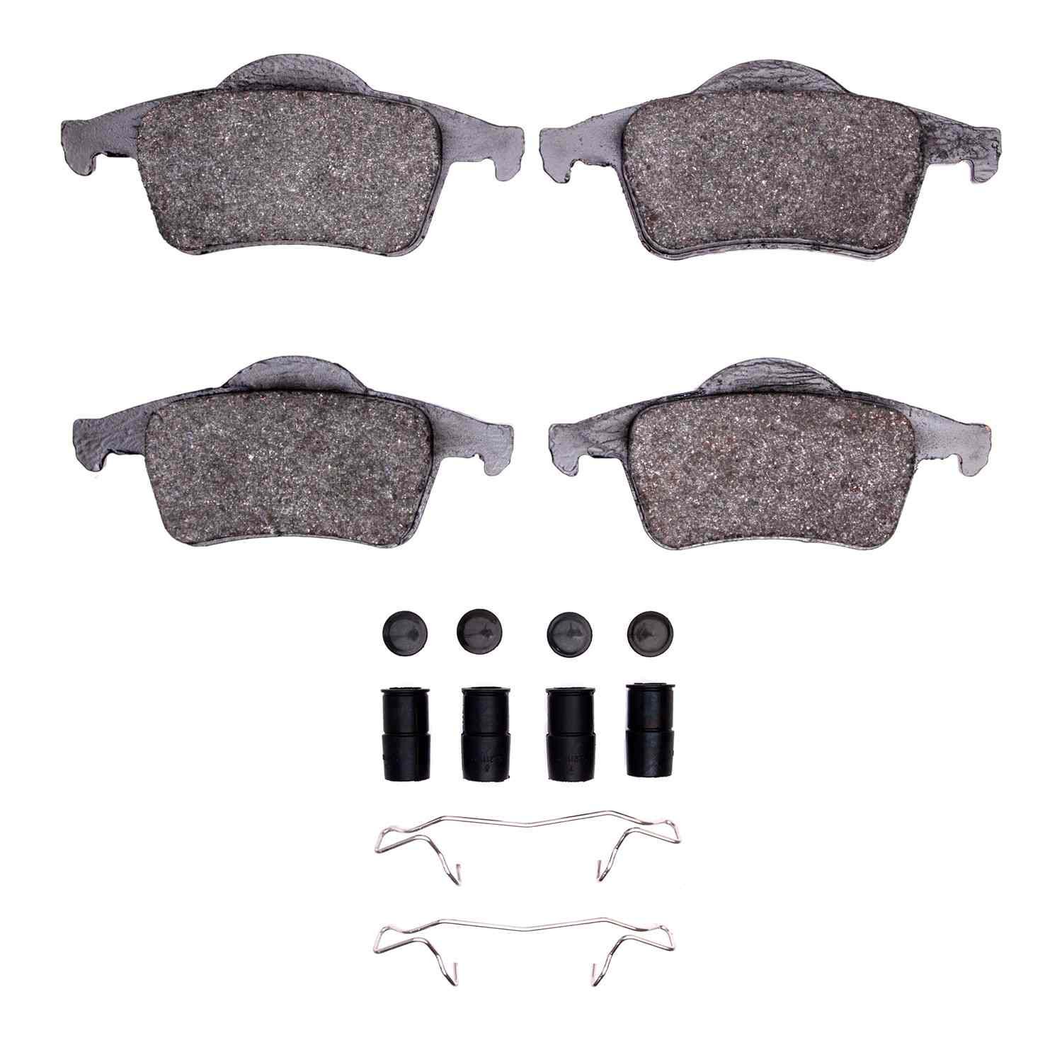 DF_2311079501_Fro.jpg R1 Concepts 99-09 Volvo XC70 Rear Semi Met Pads & Hardware Kit - Image 1