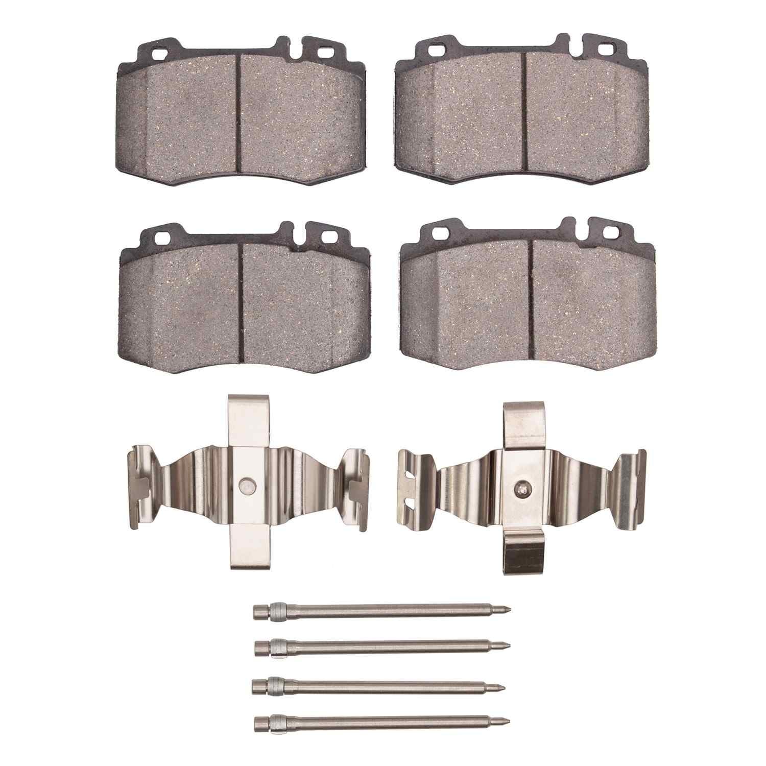 DF_2311084704_Fro.jpg R1 Concepts 02-06 Mercedes-Benz S500 Front Semi Met Pads & Hardware Kit - Image 1