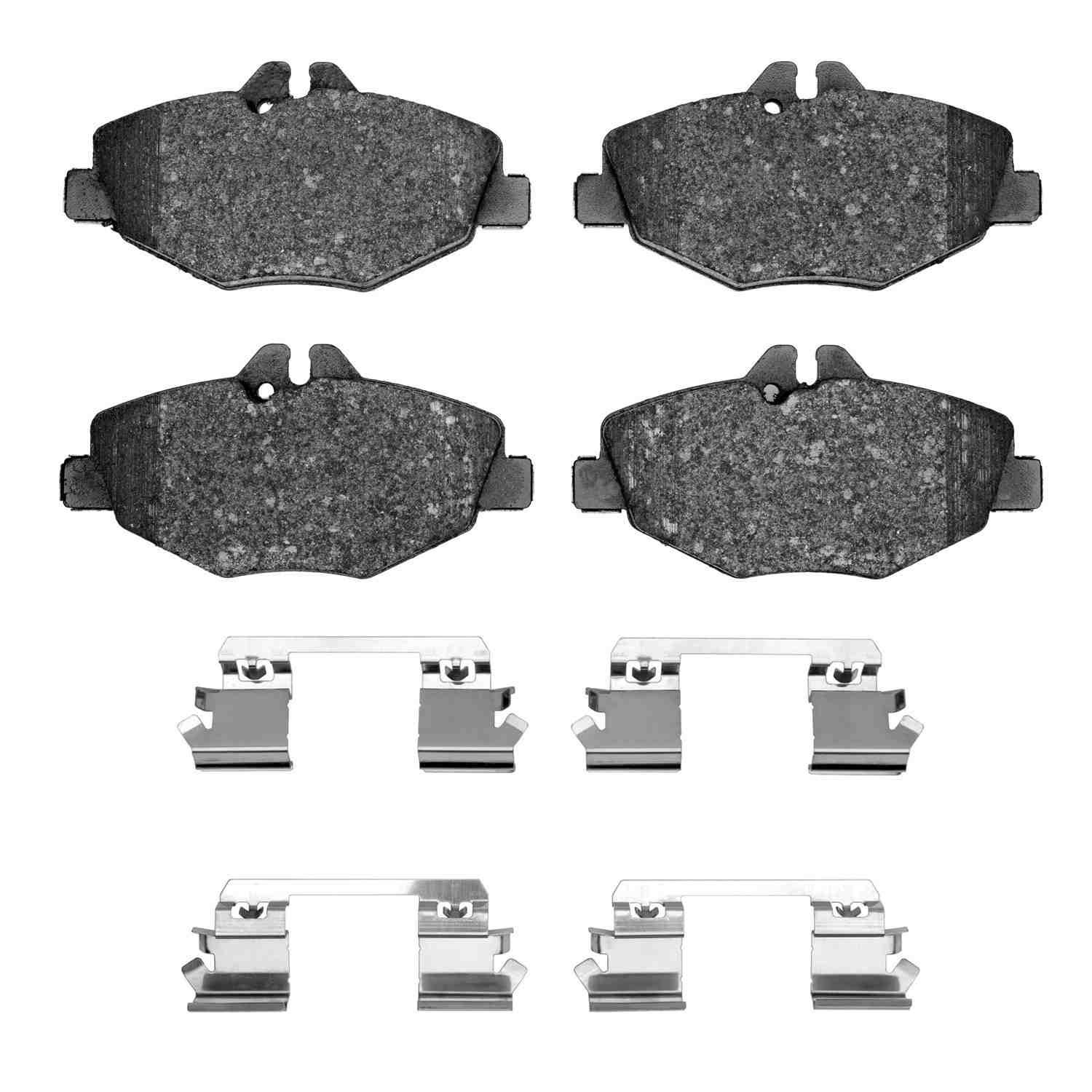 DF_2311098701_Fro.jpg R1 Concepts 03-09 Mercedes-Benz E320 Front Semi Met Pads & Hardware Kit - Image 1