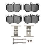 R1 Concepts 05-10 Porsche Cayenne Front Semi Met Pads & Hardware Kit