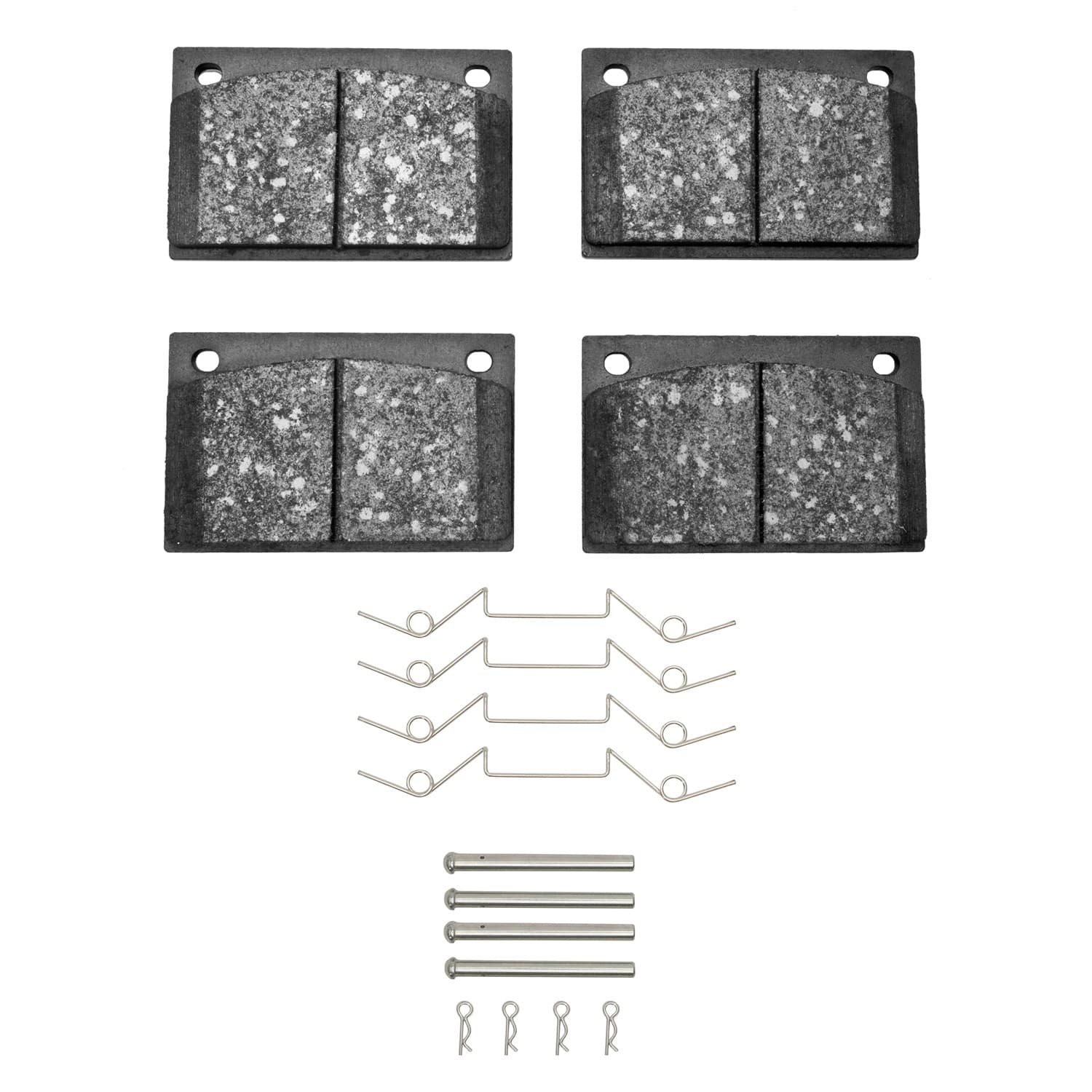 DF_2311115401_Fro.jpg R1 Concepts 89-03 Rolls-Royce Corniche Ii Rear Semi Met Brake Pads and Hardware Kit - Image 1