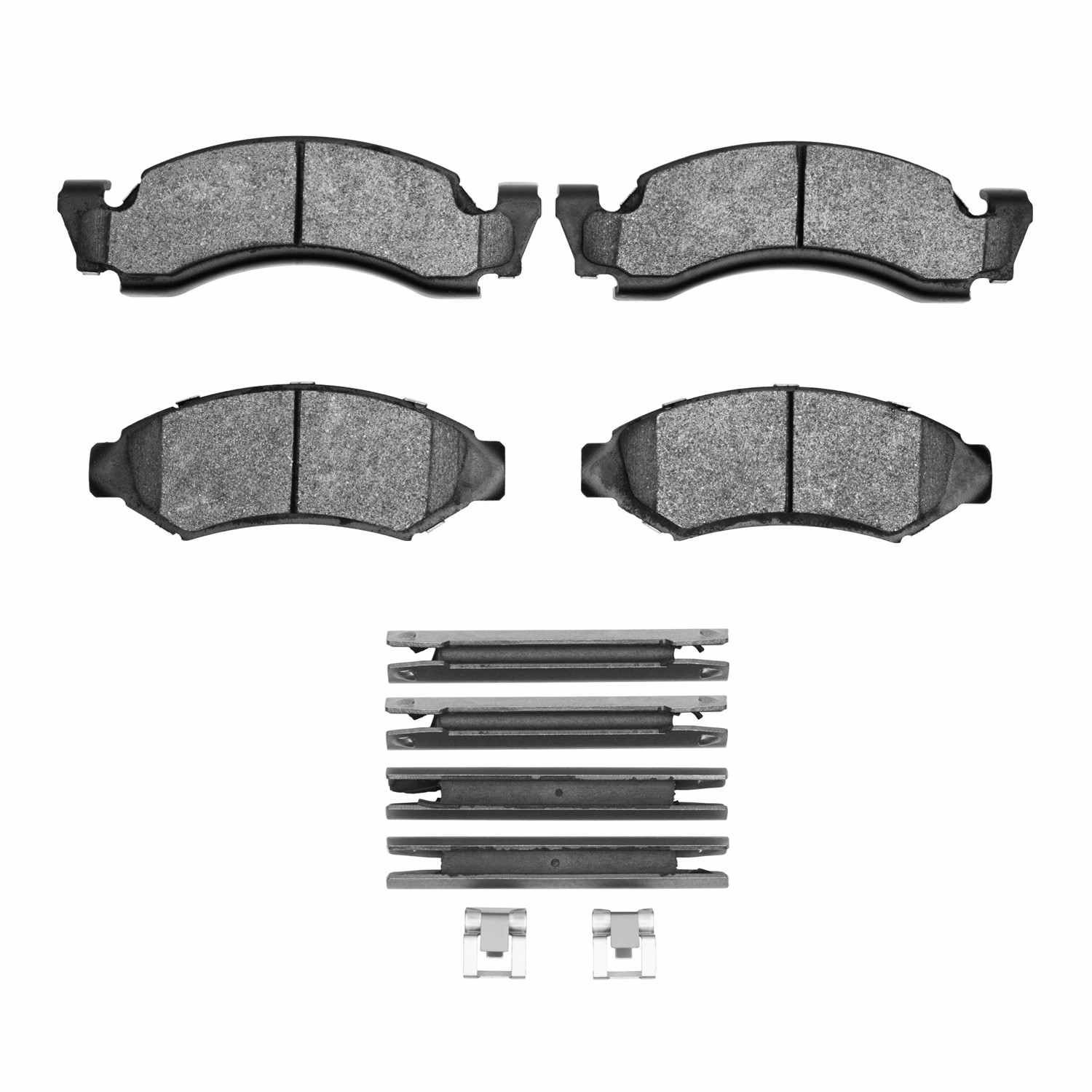 DF_2400037501_Fro.jpg R1 Concepts 86-93 Ford E-150 Econoline Club Wagon Front Off-Road/Tow Brake Pads & Hardware Kit - Image 1