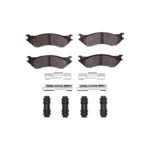 R1 Concepts 97-04 Lincoln Ram 1500 Van Front Off-Road/Tow Brake Brake Pads & Hardware Kit