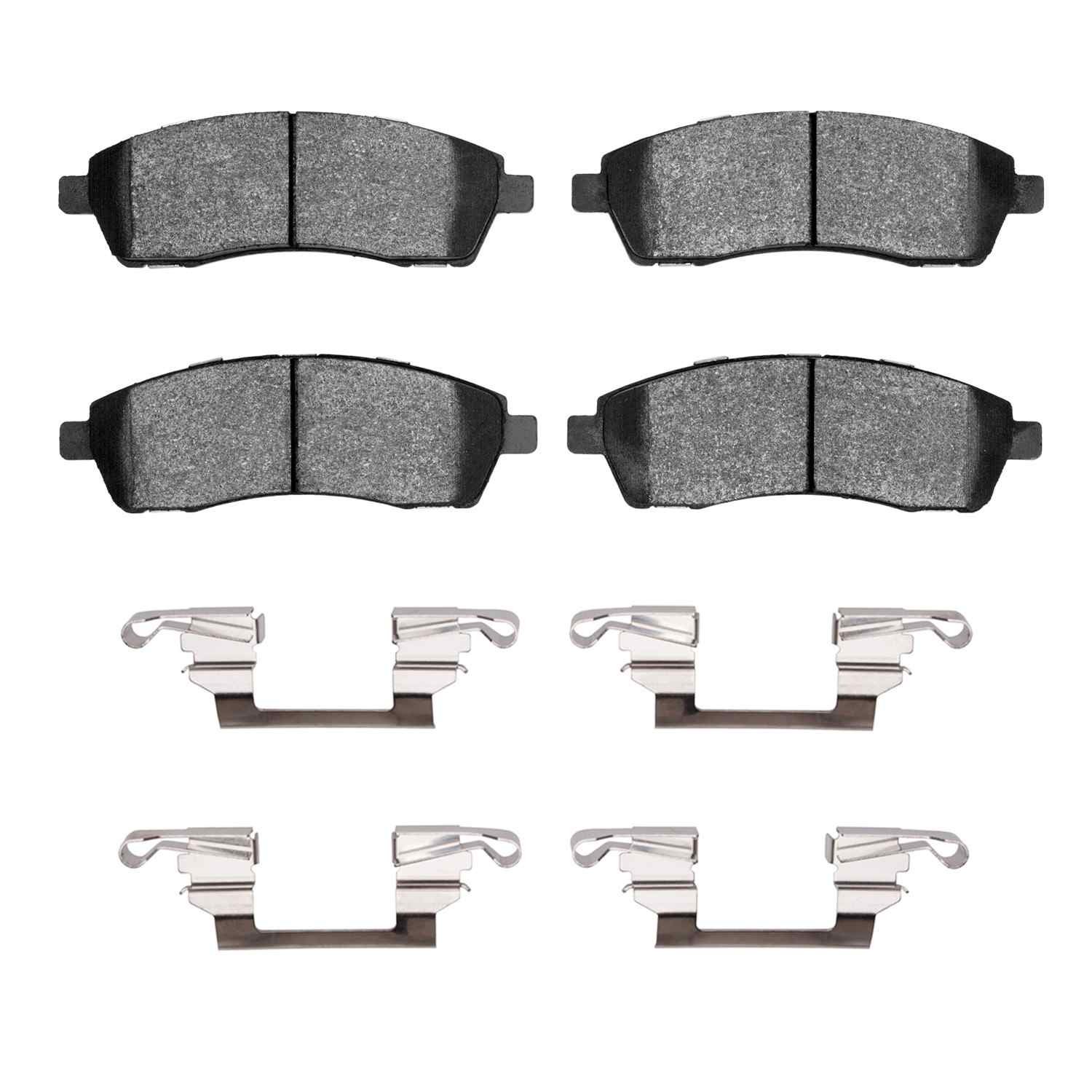 DF_2400075701_Fro.jpg R1 Concepts 99-05 Ford F-250 4WD (Super Duty) Rear Performance Off-Road/Tow Brake Pads & Hardware Kit - Image 1