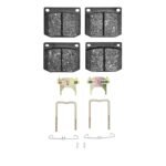 R1 Concepts 85-86 Saab 900 Front Optimum OE Pads & Hardware Kit