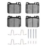 R1 Concepts 79-85 Mercedes-Benz 240D Front Optimum OE Pads & Hardware Kit