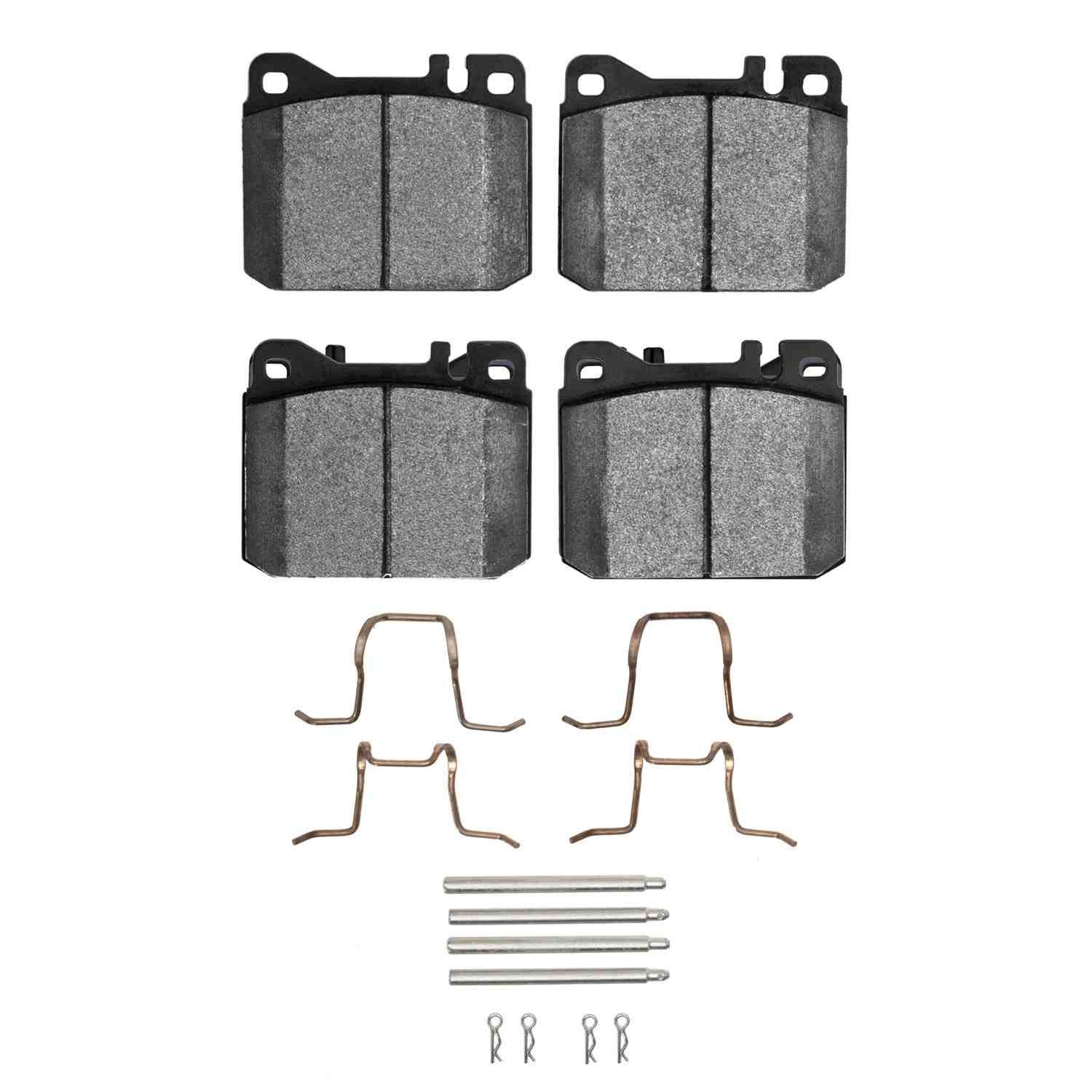 DF_2551014514_Fro.jpg R1 Concepts 79-85 Mercedes-Benz 280SE Front Optimum OE Pads & Hardware Kit - Image 1