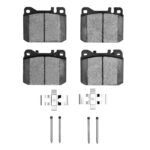 R1 Concepts 85-91 Mercedes-Benz 560SEC Front Optimum OE Pads & Hardware Kit