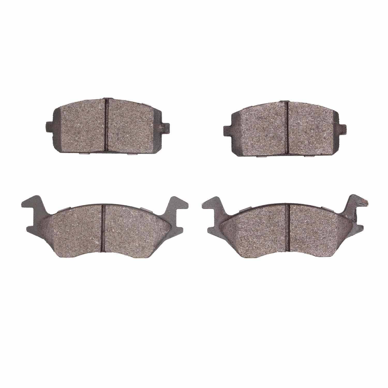 DF_2551018000_Fro.jpg R1 Concepts 80-84 Toyota Starlet Front R1 Concepts Optimum OE Brake Pads - Image 1