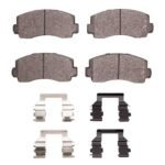 R1 Concepts 76-87 Toyota Sapporo Front Optimum OE Brake Pads and Hardware Kit