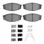 R1 Concepts 81-95 Toyota Cressida Front Optimum OE Brake Pads & Hardware Kit