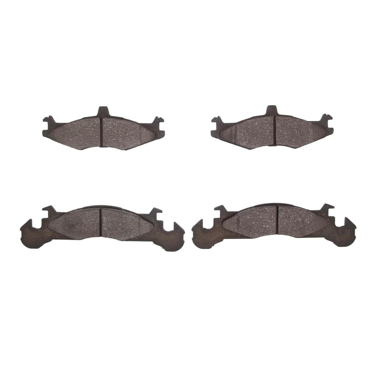 DF_2551022100_Fro.jpg R1 Concepts 83-90 Dodge Omni Front R1 Concepts Optimum OE Brake Pads - Image 1