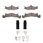 R1 Concepts 83-90 Dodge Omni Front Optimum OE Pads & Hardware Kit