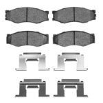 R1 Concepts 87-88 Nissan 200SX Front Optimum OE Pads & Hardware Kit