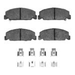 R1 Concepts 84-85 Honda Accord Coupe Front Optimum OE Pads & Hardware Kit