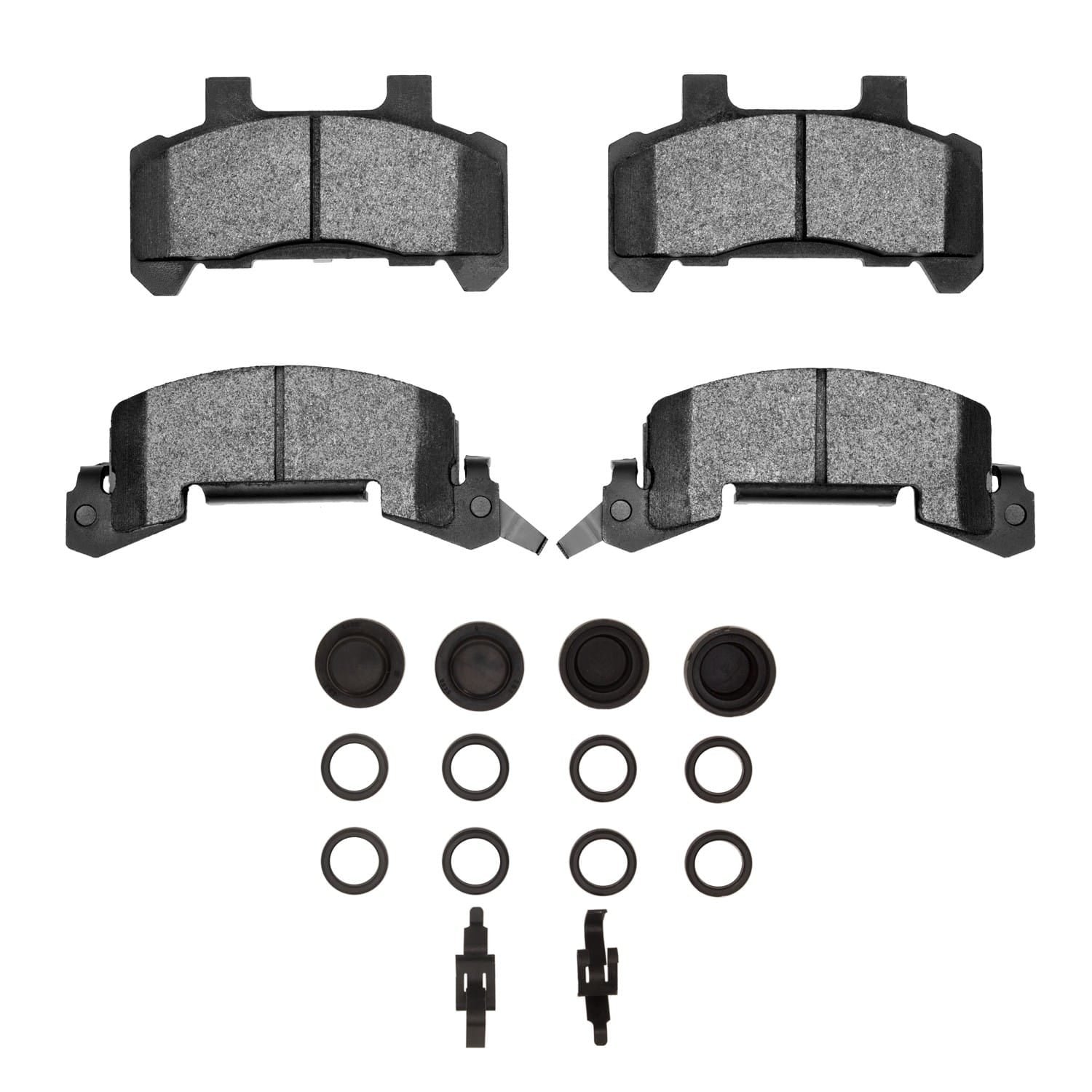 DF_2551028902_Fro.jpg R1 Concepts 82-89 Buick Skyhawk Front Optimum OE Pads & Hardware Kit - Image 1