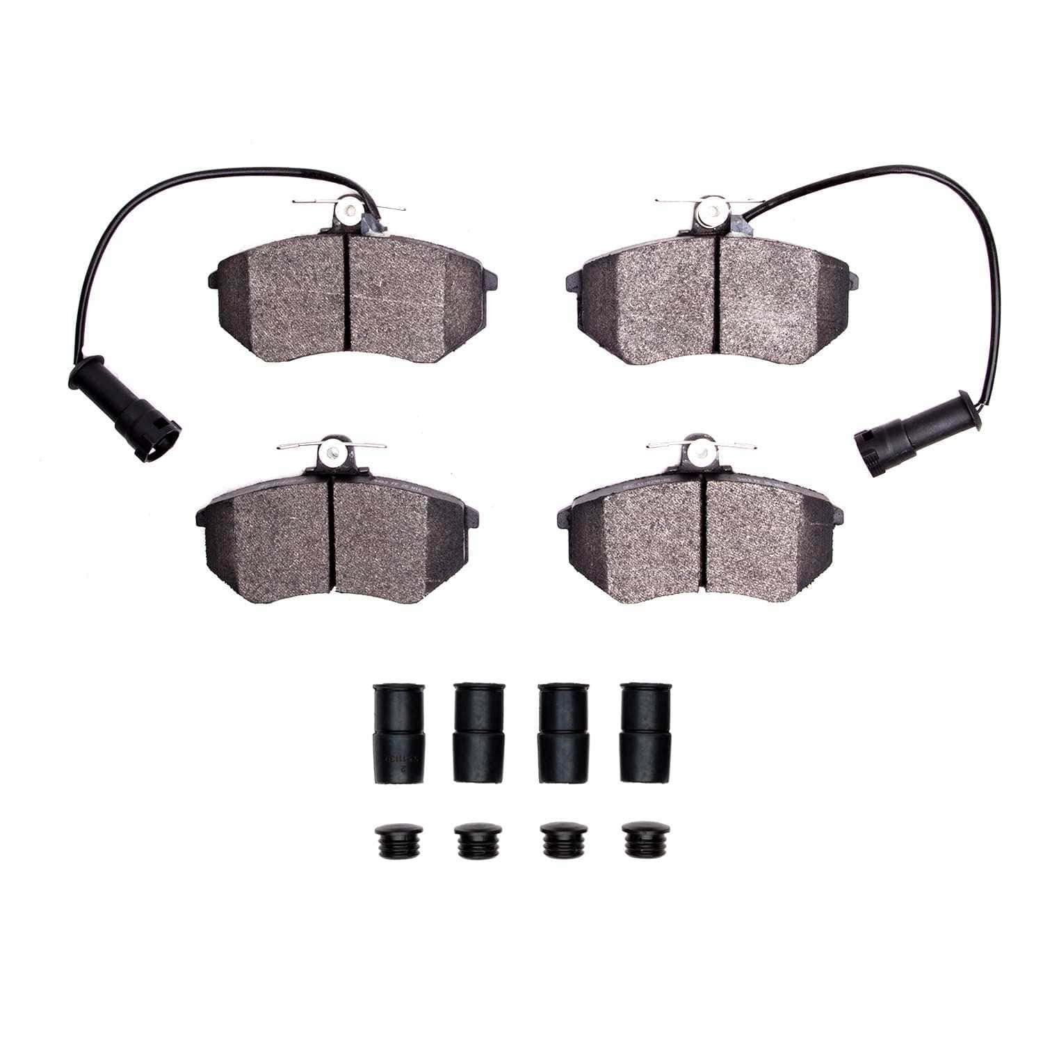 DF_2551029001_Fro.jpg R1 Concepts 83-91 Audi 5000 Front Optimum OE Pads & Hardware Kit - Image 1