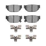 R1 Concepts 85-91 Subaru Loyale Rear Optimum OE Pads & Hardware Kit