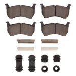 R1 Concepts 83-87 Mazda 626 Front Optimum OE Pads & Hardware Kit