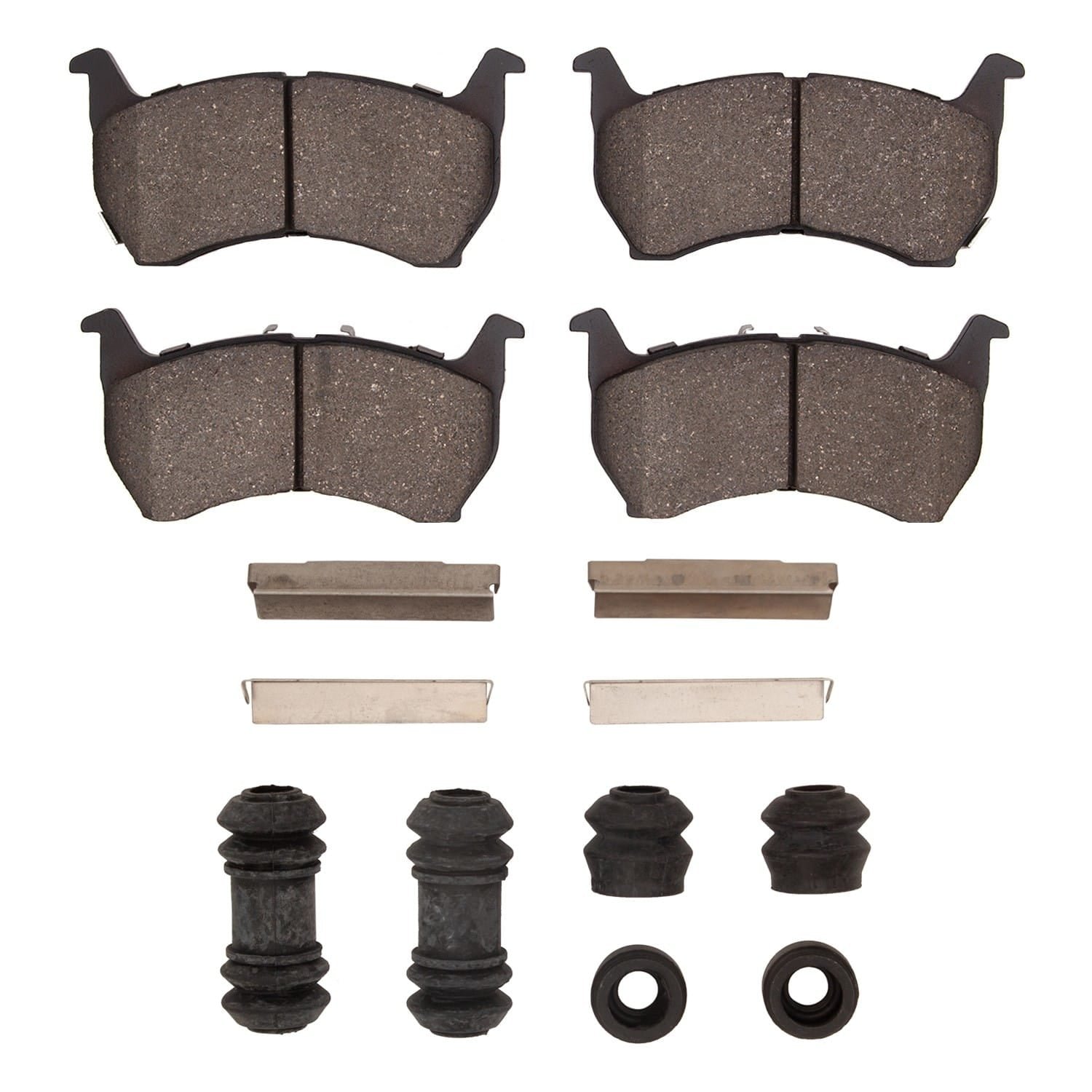 DF_2551031701_Fro.jpg R1 Concepts 83-87 Mazda 626 Front Optimum OE Pads & Hardware Kit - Image 1