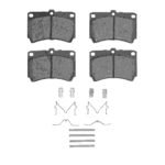 R1 Concepts 86-94 Mazda 323 Front Optimum OE Pads & Hardware Kit
